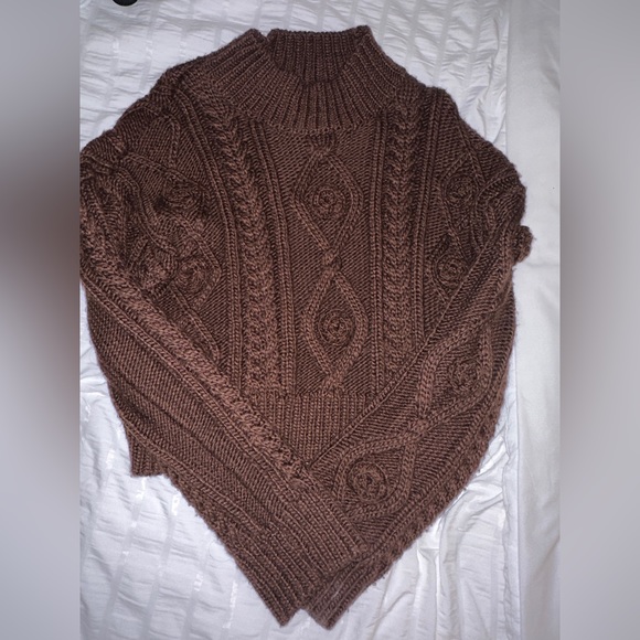Brown turtleneck sweater - Picture 1 of 2